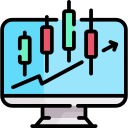 Support and resistance icon